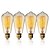 billige Glødelamper-KWB 1set 40 W E26 / E27 ST64 Varm Gul 2200 k By Utsikt Glødende Vintage Edison lyspære 220-240 V