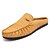 baratos Sapatilhas e Mocassins para Homem-Homens Sapatos Confortáveis Couro / Couro Ecológico Primavera / Verão Mocassins e Slip-Ons Branco / Preto / Amarelo