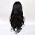 cheap Human Hair Lace Front Wigs-10a brazilian virgin human hair natural black color long body wave lace front with with baby hair
