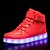 economico Sneakers da uomo-Per uomo / Unisex Scarpe Light Up Primavera / Autunno LED Casual Serata e festa Sneakers PU Bianco / Nero / Rosso / EU40
