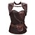 cheap Historical &amp; Vintage Costumes-Plague Doctor Medieval Steampunk 18th Century Costume Women&#039;s Corset Harness Belt Black / Brown / Silver Vintage Cosplay Lace Sleeveless