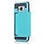 cheap Samsung Cases-Case For Samsung Galaxy S9 / S9 Plus / S8 Plus Card Holder Back Cover Solid Colored Hard PC