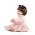 Χαμηλού Κόστους Κούκλες Μωρά-NPKCOLLECTION 18 inch Κούκλες σαν αληθινές Μωρά Κορίτσια Νεογέννητος όμοιος με ζωντανό Μη τοξικό Χειροποίητες βλεφαρίδες Στυμμένα και σφραγισμένα νύχια με ρούχα και αξεσουάρ