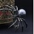 olcso Tűk és brossok-Brooches Spiders Animal Statement European Brooch Jewelry White Gray For Halloween Masquerade