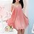Χαμηλού Κόστους Καθημερινά φορέματα-Νήπιο Κοριτσίστικα Φόρεμα Αμάνικο Μονόχρωμο Ροζ Πράσινο Παιδιά Άριστος Φθινόπωρο Άνοιξη Κανονικό