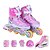 cheap Rollers-Boys&#039; / Girls&#039; Inline Skates Kid&#039;s Breathability, Wearable, Adjustable Flexible ABEC-7 - Purple, Blushing Pink, Blue