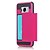 cheap Samsung Cases-Case For Samsung Galaxy S9 / S9 Plus / S8 Plus Card Holder Back Cover Solid Colored Hard PC