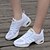cheap Dance Sneakers-Women&#039;s Dance Shoes Dance Sneakers Sneaker Flat Heel Customizable White / Black / Red / Performance / Practice / EU40