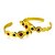 abordables Bracelet-Bracelets Rigides Manchettes Bracelets - Ethnique Bracelet Or Pour Soirée Cadeau / 2pcs