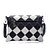cheap Handbag &amp; Totes-Women&#039;s Tassel Genuine Leather Tote Black / White / Rainbow