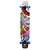 billige Skateboardkjøring-124 * 25cm Komplett Skateboard / Longboards Maple Sport &amp; Utendørs Holdbar Gul / Rosa / Regnbue