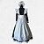 Недорогие Historical &amp; Vintage Costumes-Maid Costume Outfits Cocktail Dress Vintage Dress Dress Outfits Men&#039;s Women&#039;s Costume Vintage Cosplay 3/4 Length Sleeve