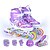 cheap Rollers-Boys&#039; / Girls&#039; Inline Skates Kid&#039;s Breathability, Wearable, Adjustable Flexible ABEC-7 - Purple, Blushing Pink, Blue