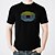 tanie Bluzy i t-shirty cosplay casualowe-T-shirty LED Podświetlenie / Modny design / Electro luminescentowe Czysta bawełna Impreza / Casual 2 akumulatory AAA