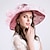 cheap Party Hats-Silk Kentucky Derby Hat / Headwear / Headpiece with Floral / Ruched / Ruffles 1pc Wedding / Special Occasion Headpiece