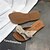 billige Sandaler til kvinner-Dame Sko Gummi Sommer Komfort Sandaler Gange Flat hæl Gul / Rosa / Mandel