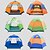 cheap Tents, Canopies &amp; Shelters-8 person Automatic Tent Outdoor Lightweight Windproof Rain Waterproof Double Layered Automatic Dome Camping Tent 1500-2000 mm for Fishing Climbing Camping / Hiking / Caving Terylene PU(Polyurethane)
