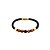 abordables Bracelet-Bracelet à Perles Bracelets en cuir Femme Agate Cuir dames Mode Bracelet Bijoux Dorée Noir Arc-en-ciel Forme de Cercle pour Quotidien Rendez-vous
