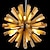 abordables Éclairages forme globe-10 lumières 12 cm Lampe suspendue Bois / Bambou Bois / Bambou Rustique 110-120V 220-240V