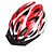 voordelige Fietshelmen-FJQXZ 18 Luchtopeningen EPS Sport Mountain Bike Wegwielrennen Wandelen - White / Black Wit + rood Zwart Heren Dames