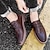 abordables Zapatos Oxford de hombre-Hombre Zapatos Confort PU Primavera / Otoño Oxfords Marrón / Negro