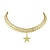 cheap Necklaces-Choker Necklace Star Ladies Simple Alloy Gold Silver 42.5 cm Necklace Jewelry For Party / Evening School