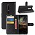abordables Fundas y carcasas para móvil-Case For Nokia Nokia 9 / Nokia 8 / Nokia 7 Wallet / Card Holder / Flip Full Body Cases Solid Colored Hard PU Leather