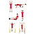 billige Pilates-KYLINSPORT Stræk- og modstandsbånd Naturgummi Topkarakter Styrketræning Kropshævninger Fysisk terapi Yoga Pilates Fitness Til Unisex Hjem Kontor