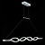 abordables Éclairages pour îlot-2 lumières 100 cm Style mini LED Lampe suspendue Métal Acrylique Linéaire Autres Moderne contemporain 110-120V 220-240V