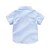 ieftine Tricouri și cămăși-Copil Băieți Tricou Cămașă Manșon scurt Mată Alb Albastru Deschis Copii Topuri Primăvară Vară Activ Zilnic