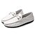 cheap Men&#039;s Slip-ons &amp; Loafers-Men&#039;s Moccasin PU Spring / Fall Loafers &amp; Slip-Ons White / Brown / Black / Outdoor