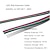 billiga LED-tillbehör-1st 1000 cm Strip Light Tillbehör Plast Elektrisk kabel för RGB LED-remsbelysning
