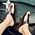 Χαμηλού Κόστους Ανδρικές Παντόφλες &amp; Σαγιονάρες-Ανδρικά Παπούτσια άνεσης PU Καλοκαίρι Παντόφλες &amp; flip-flops Περπάτημα Σκούρο καφέ / Μαύρο