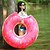 billige Oppblåsbare flåter og bassengsenger-Oppblåsbare basseng Spesialdesignet Pvc / Vinyl Sommer Kreativ donuts Pool Farge 1 pcs Alle Barne Voksne