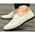 זול נעלי בד ומוקסינים לגברים-בגדי ריקוד גברים נעלי נוחות פשתן אביב / סתיו נעליים ללא שרוכים שחור / בז&#039;