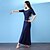 cheap Belly Dancewear-Belly Dance Dresses Women&#039;s Training Nylon Split Half Sleeve High Dress