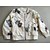 cheap Outerwear-Kids Toddler Girls&#039; Casual Daily Print Long Sleeve Regular Jacket &amp; Coat Beige