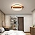 Χαμηλού Κόστους Φώτα Οροφής με Dimmer-1-Light 40 cm LED Flush Mount Lights Metal Painted Finishes LED / Modern Contemporary 110-120V / 220-240V