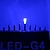 economico Luci LED bi-pin-1w g4 bipolare led lampadina 24 smd 3014 rosso blu verde decorativo atmosfera illuminazione dc 12 v (6 pezzi)