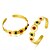 abordables Bracelet-Bracelets Rigides Manchettes Bracelets - Ethnique Bracelet Or Pour Soirée Cadeau / 2pcs