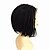 cheap Synthetic Wigs-Synthetic Lace Front Wig Curly Bob Asymmetrical Side Part Lace Front Wig Medium Length Medium Brown / Dark Auburn Natural Black Synthetic Hair Women&#039;s Heat Resistant Faux Locs Wig Braided Wig Black