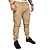 cheap Cargo Pants-Men&#039;s Cargo Pants Cargo Trousers Casual Pants Drawstring Multi Pocket Solid Colored Full Length Daily 100% Cotton Basic Casual Slim Black White Mid Waist Micro-elastic
