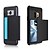 cheap Samsung Cases-Case For Samsung Galaxy S9 / S9 Plus / S8 Plus Card Holder Back Cover Solid Colored Hard PC