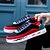 cheap Men&#039;s Sneakers-Men&#039;s Comfort Shoes Fabric Summer Sneakers Black / Red / Orange / Blue / Outdoor