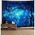 halpa maisemakudos-seinävaatekangas taidekokoelma viltti verho piknik-pöytäliina riippuva kodin makuuhuone olohuone asuntolan koristelu halloween psykedeelinen tähtitaivas galaxy yö metsä