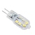 رخيصةأون أضواء LED ثنائي الدبوس-10 قطع 3 W أضواء LED Bi Pin 200-300 lm G4 T 12 الخرز LED SMD 2835 أبيض دافئ أبيض كول أبيض طبيعي 12 V / CE