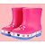 cheap Girls&#039; Shoes-Girls&#039; Shoes PVC Leather Fall Rain Boots Boots for Yellow / Fuchsia / Light Blue