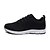 abordables Zapatillas deportivas de hombre-Hombre Zapatos Confort Tul Otoño Zapatillas de Atletismo Paseo Negro / Gris / Deportivo