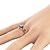 cheap Rings-Band Ring Engagement Ring For Women&#039;s Synthetic Diamond Party Masquerade Valentine Copper Rose Gold Plated Metal Solitaire Simulated Dinosaur Ball