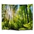 Недорогие пейзаж гобелен-большой настенный гобелен художественный декор одеяло занавеска скатерть для пикника висит домашняя спальня гостиная украшение в общежитии лес природа пейзаж солнечный свет сквозь дерево
